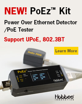 PoEz Power Over Ethernet Detector/PoE Tester